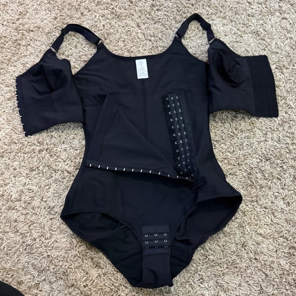 NWOT Shapshe - Black Fajas Shapewear Bodysuit - Picture 10 of 16